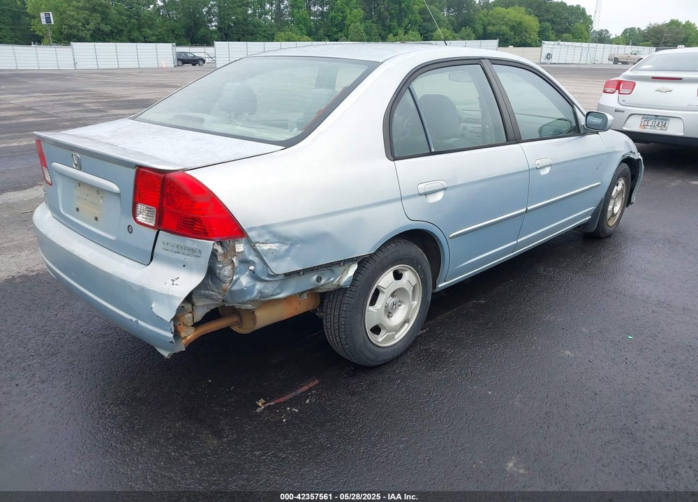 2004 HONDA CIVIC HYBRID VIN: JHMES95694S006499