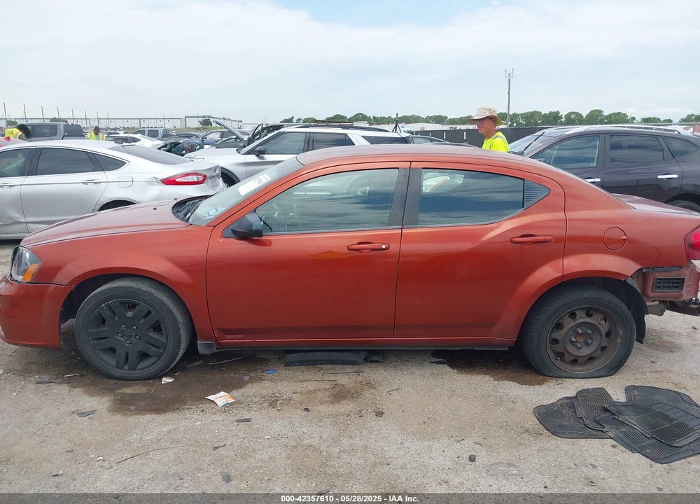 2012 DODGE AVENGER SE VIN: 1C3CDZAB1CN177335