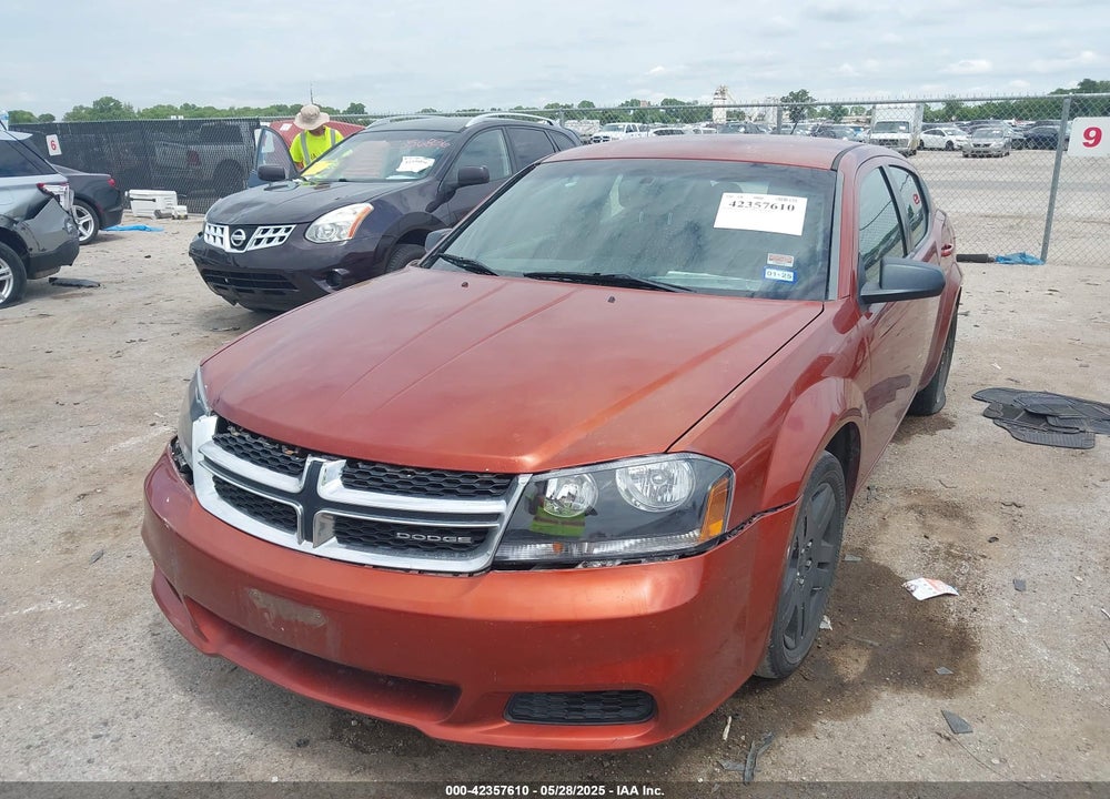 2012 DODGE AVENGER SE VIN: 1C3CDZAB1CN177335