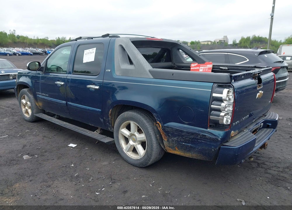 2007 CHEVROLET AVALANCHE 1500 LTZ VIN: 3GNFK12317G270255