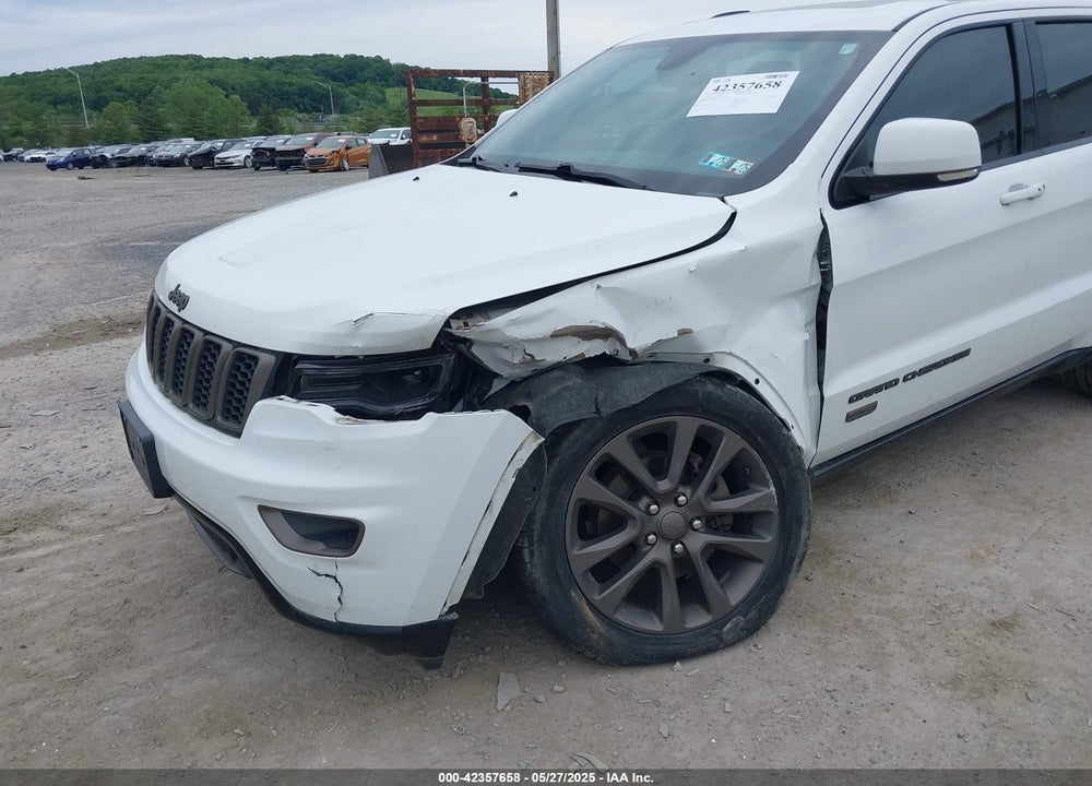 2016 JEEP GRAND CHEROKEE VIN: 1C4RJFBG0GC377289