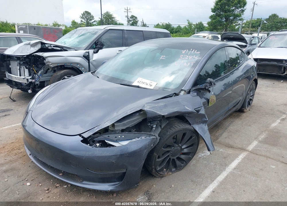 2022 TESLA MODEL 3 VIN: 5YJ3E1EC5NF103284