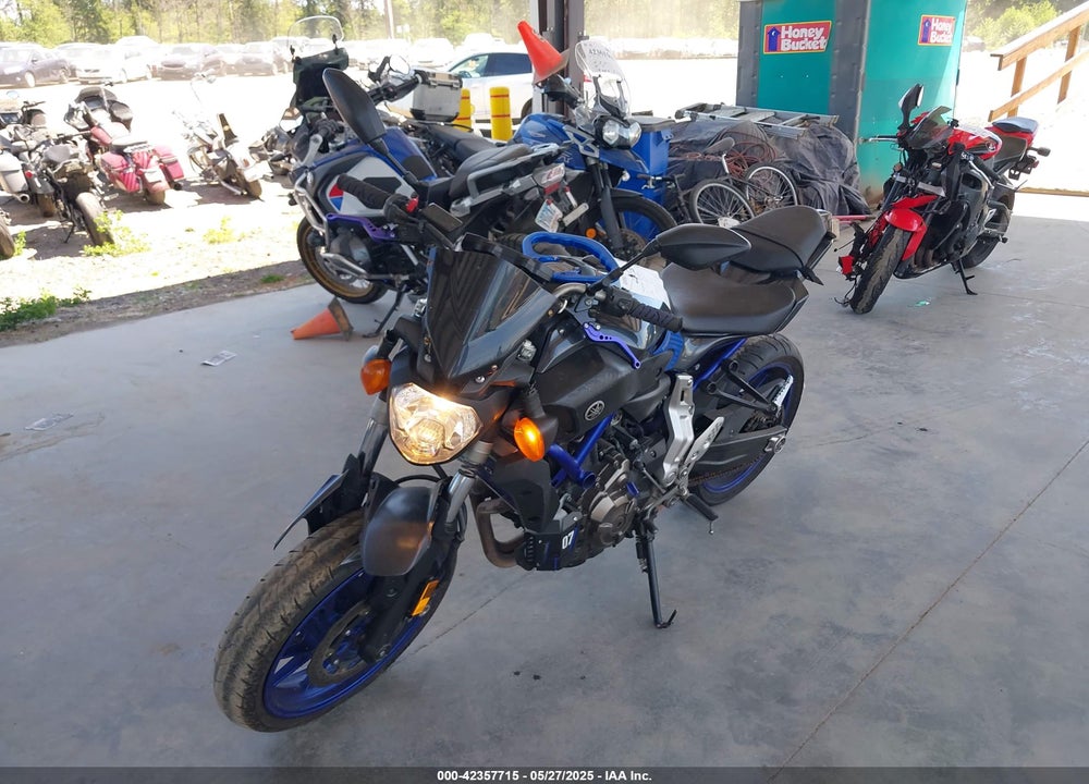 2015 YAMAHA FZ07 VIN: JYARM06E3FA002127