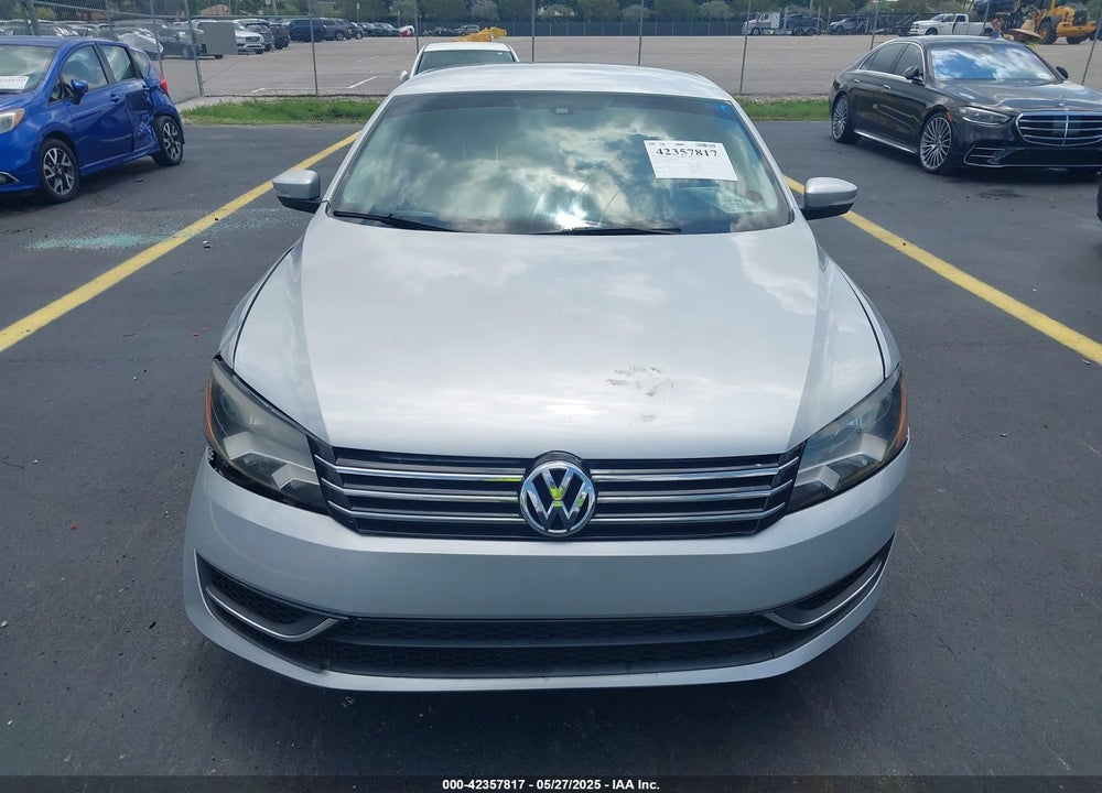 2014 VOLKSWAGEN PASSAT VIN: 1VWAS7A38EC028292