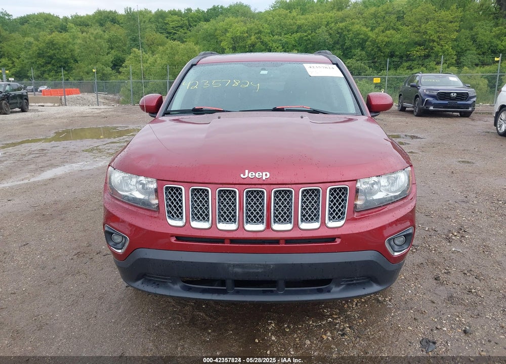 2016 JEEP COMPASS VIN: 1C4NJDEB1GD707180