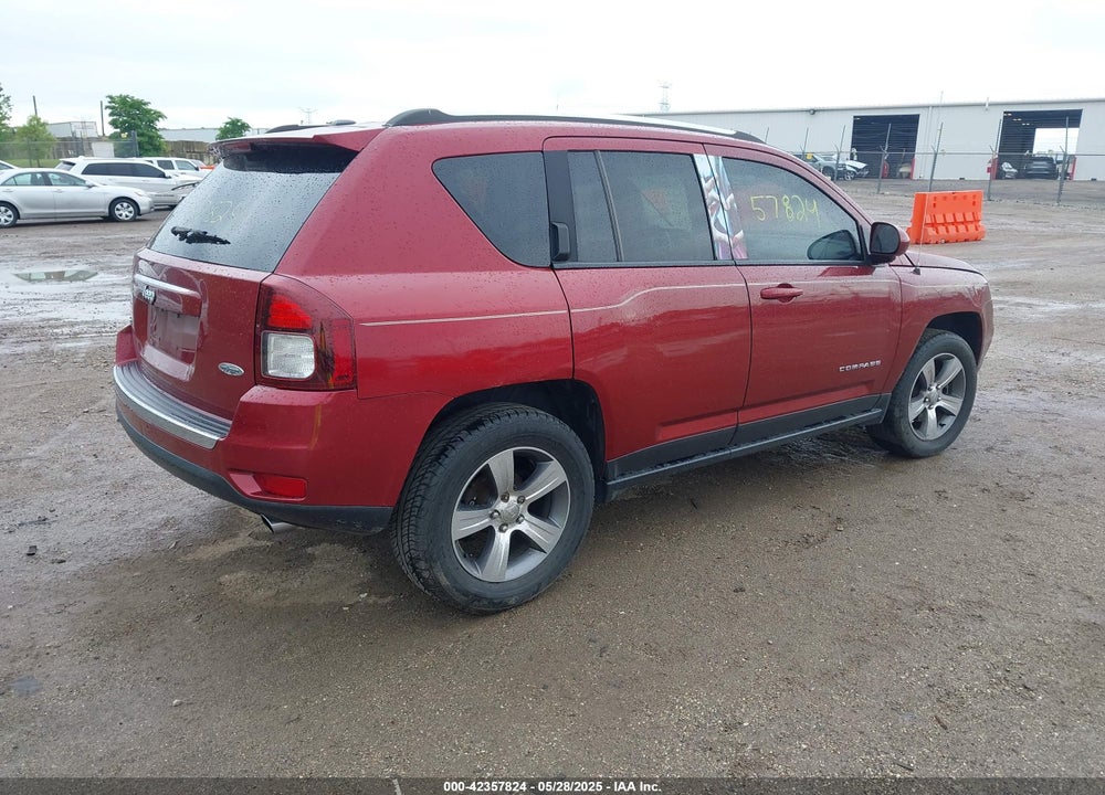 2016 JEEP COMPASS VIN: 1C4NJDEB1GD707180
