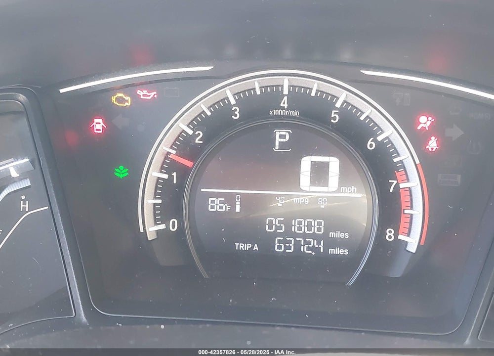 2017 HONDA CIVIC LX VIN: 2HGFC2F53HH540628