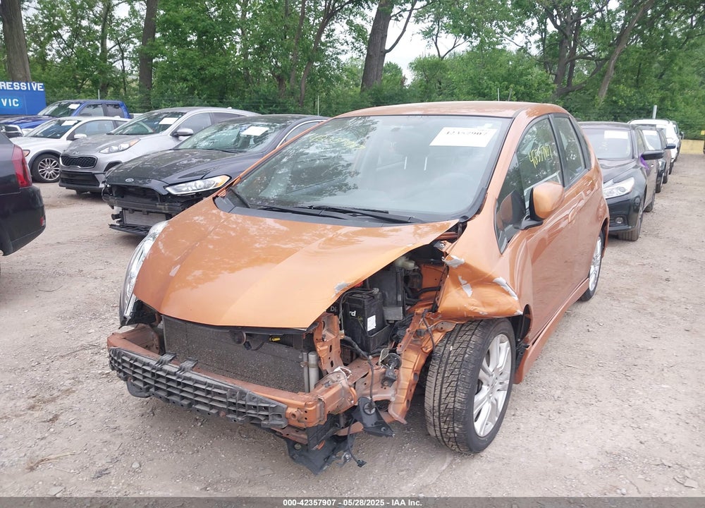 2009 HONDA FIT SPORT VIN: JHMGE88459S055789