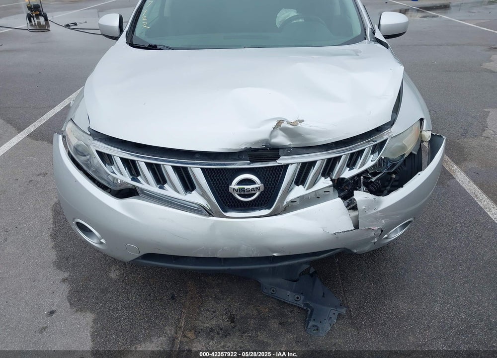 2009 NISSAN MURANO VIN: JN8AZ18W79W210571