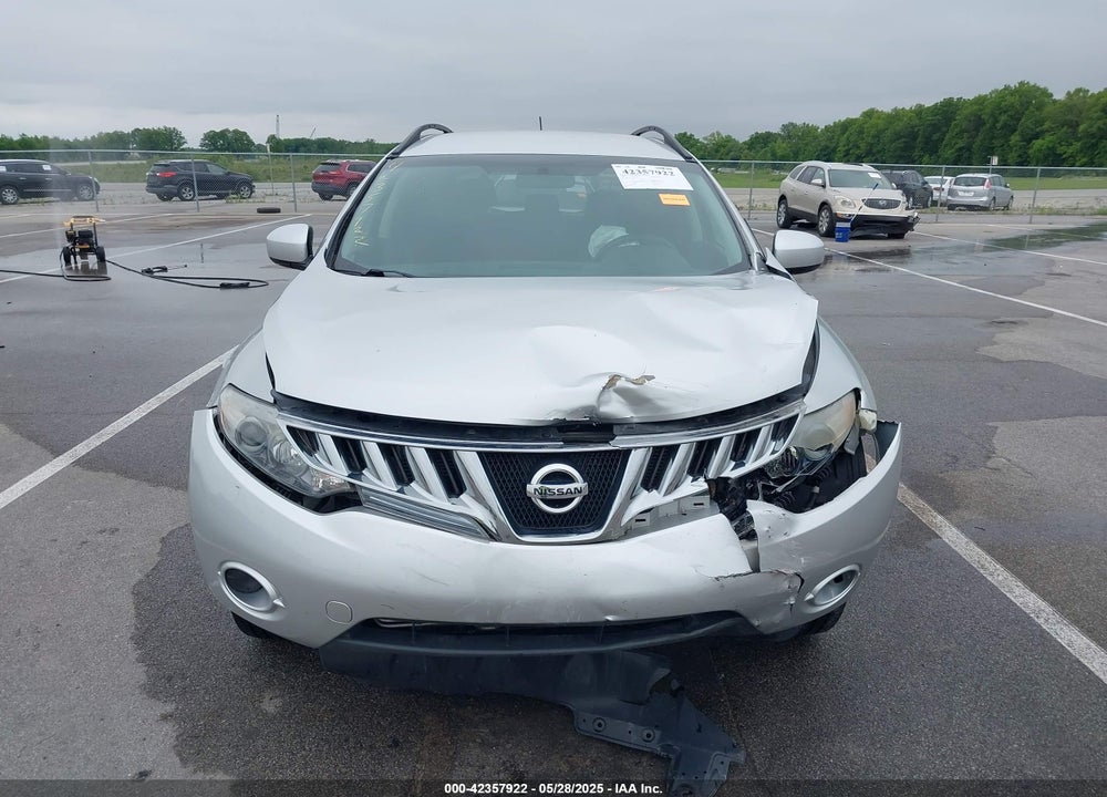 2009 NISSAN MURANO VIN: JN8AZ18W79W210571