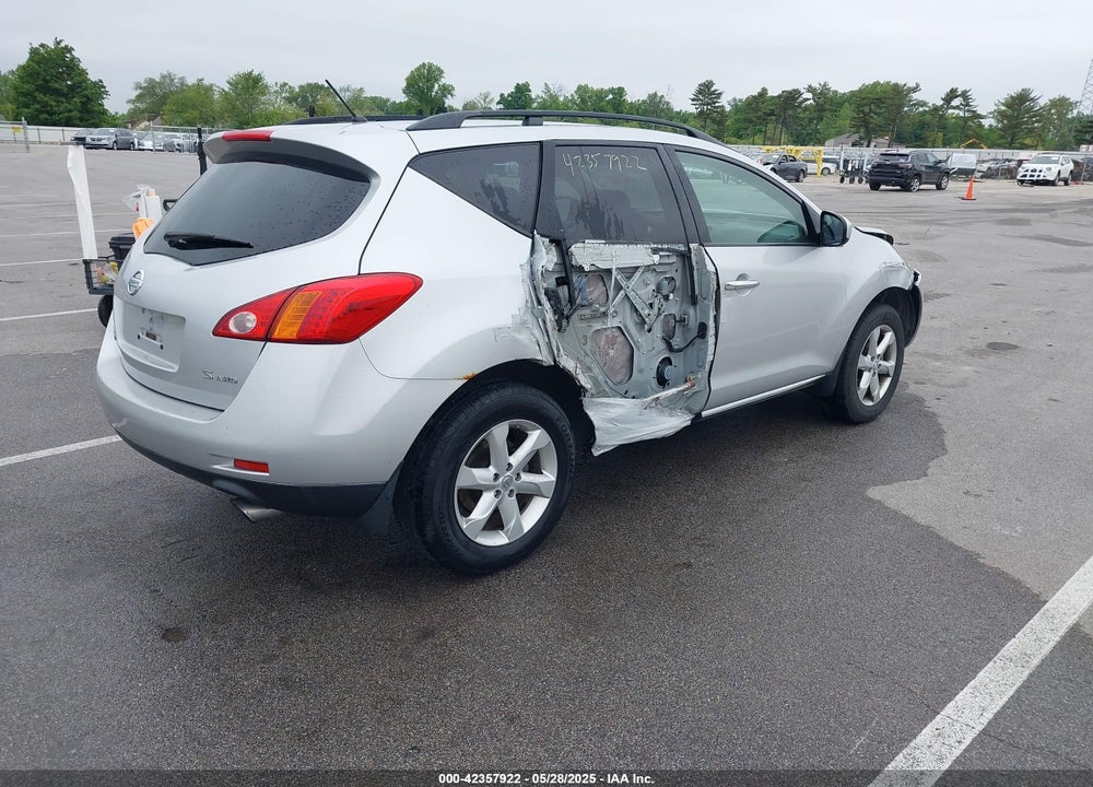 2009 NISSAN MURANO VIN: JN8AZ18W79W210571