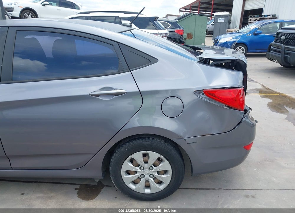 2016 HYUNDAI ACCENT VIN: KMHCT4AE7GU058417