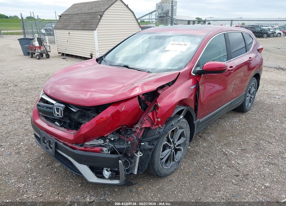 2021 HONDA CR-V HYBRID EX-L VIN: 7FART6H85ME029873
