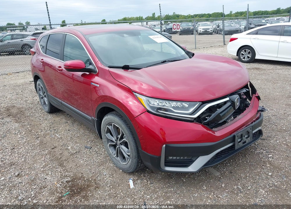 2021 HONDA CR-V HYBRID EX-L VIN: 7FART6H85ME029873