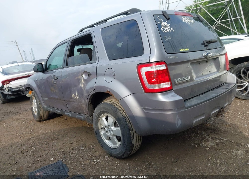 2008 FORD ESCAPE VIN: 1FMCU03118KE12459