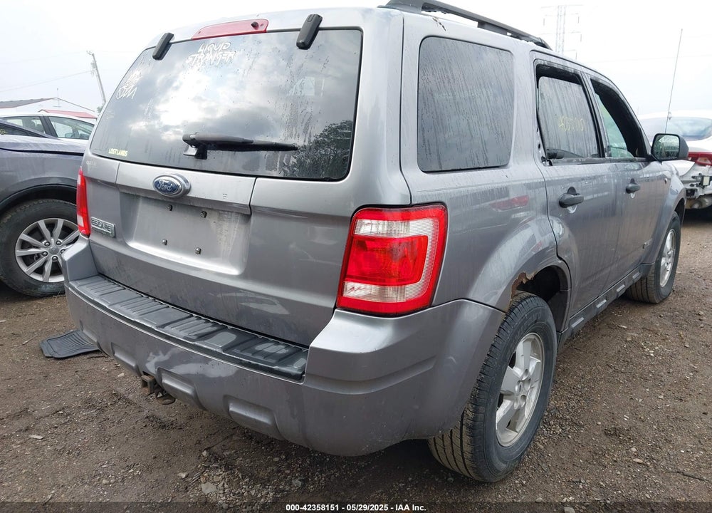 2008 FORD ESCAPE VIN: 1FMCU03118KE12459