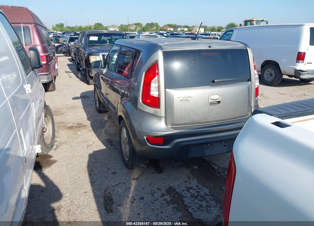 2013 KIA SOUL VIN: KNDJT2A58D7577986