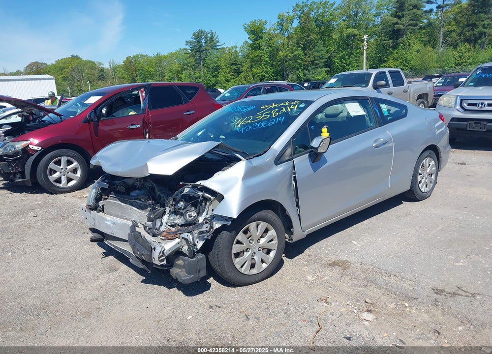 2012 HONDA CIVIC VIN: 2HGFG3B5XCH530817