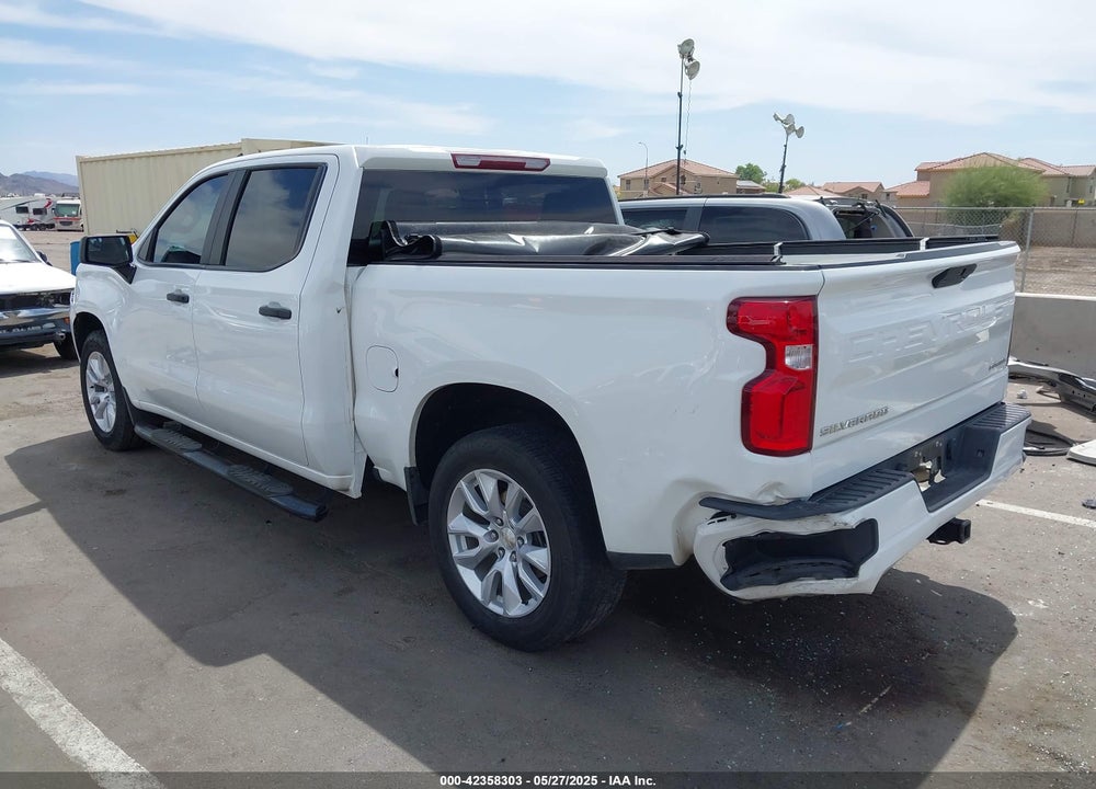 2021 CHEVROLET SILVERADO 1500 2WD SHORT BED CUSTOM VIN: 3GCPWBEK2MG160546