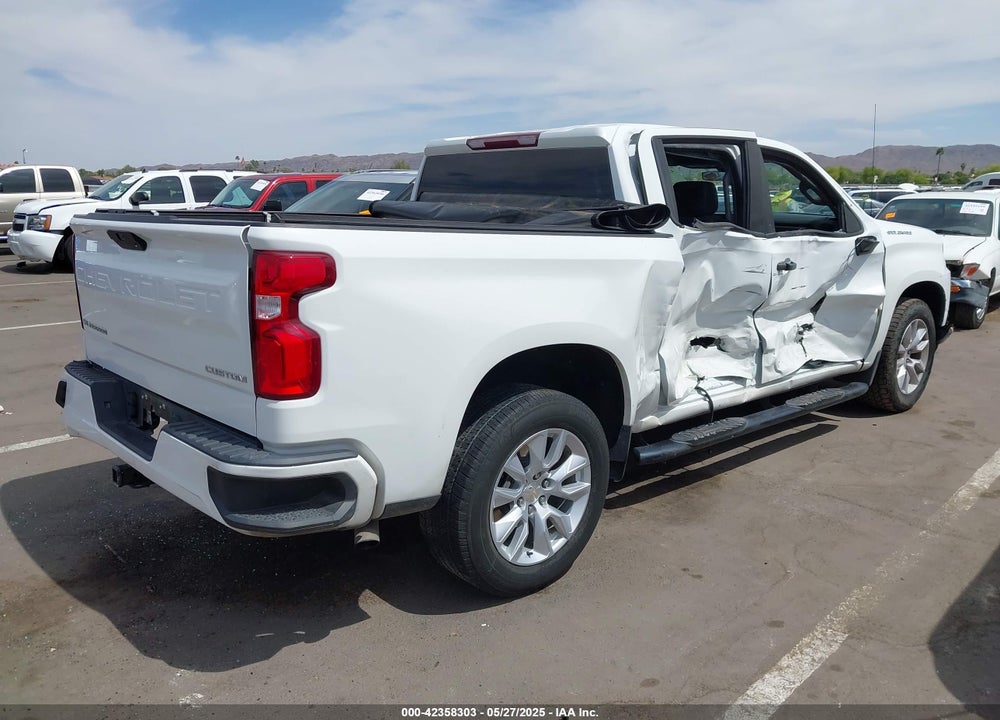 2021 CHEVROLET SILVERADO 1500 2WD SHORT BED CUSTOM VIN: 3GCPWBEK2MG160546