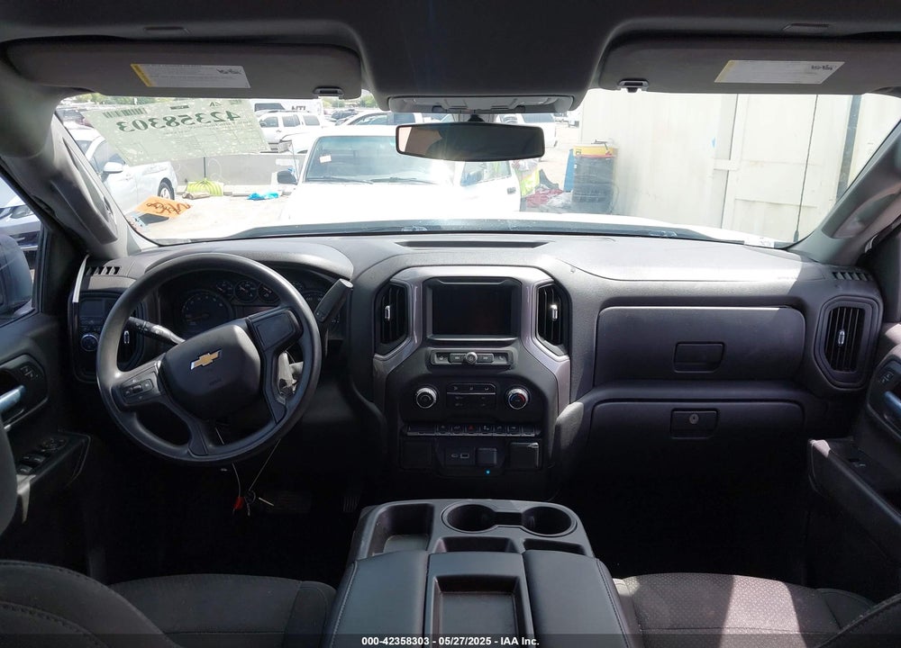2021 CHEVROLET SILVERADO 1500 2WD SHORT BED CUSTOM VIN: 3GCPWBEK2MG160546