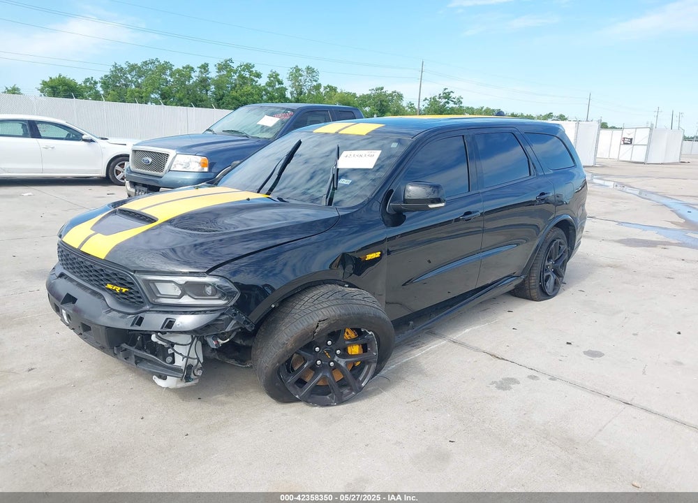 2022 DODGE DURANGO VIN: 1C4SDJGJ1NC195596