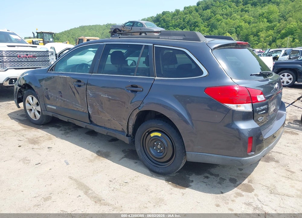 2011 SUBARU OUTBACK VIN: 4S4BRBBC4B3428801