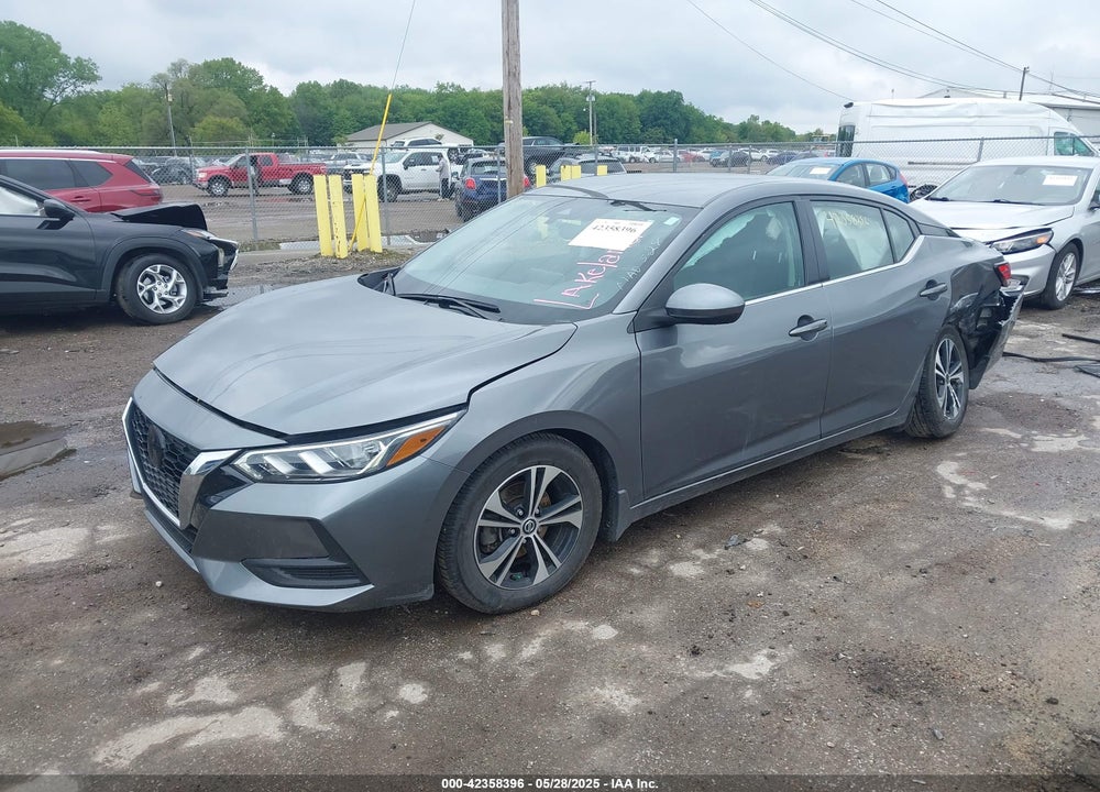 2022 NISSAN SENTRA VIN: 3N1AB8CV5NY275688