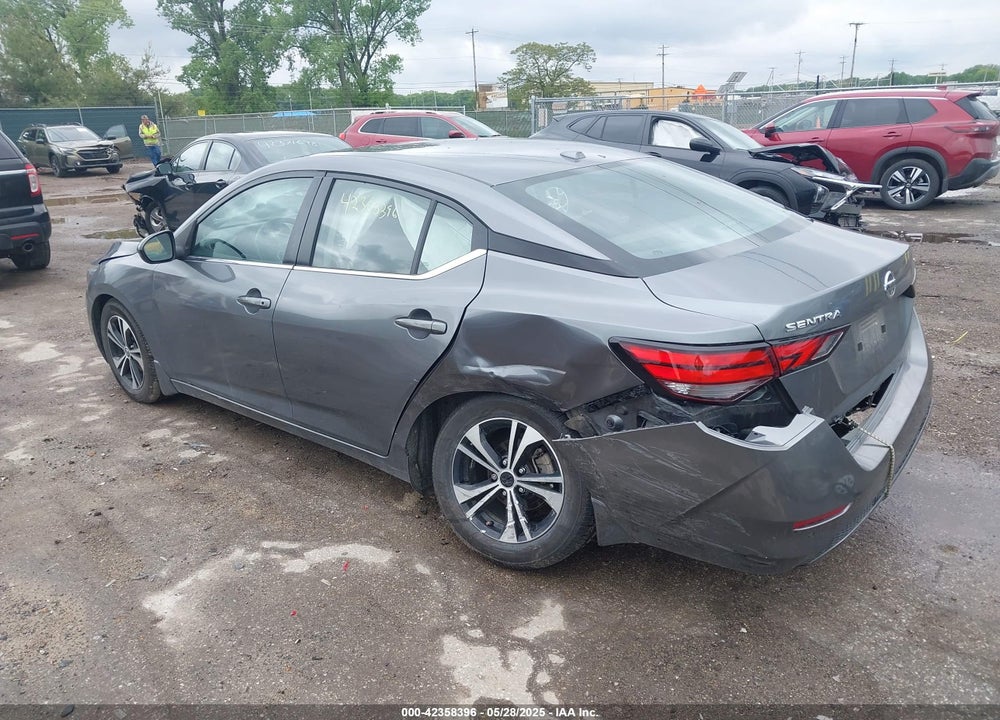 2022 NISSAN SENTRA VIN: 3N1AB8CV5NY275688