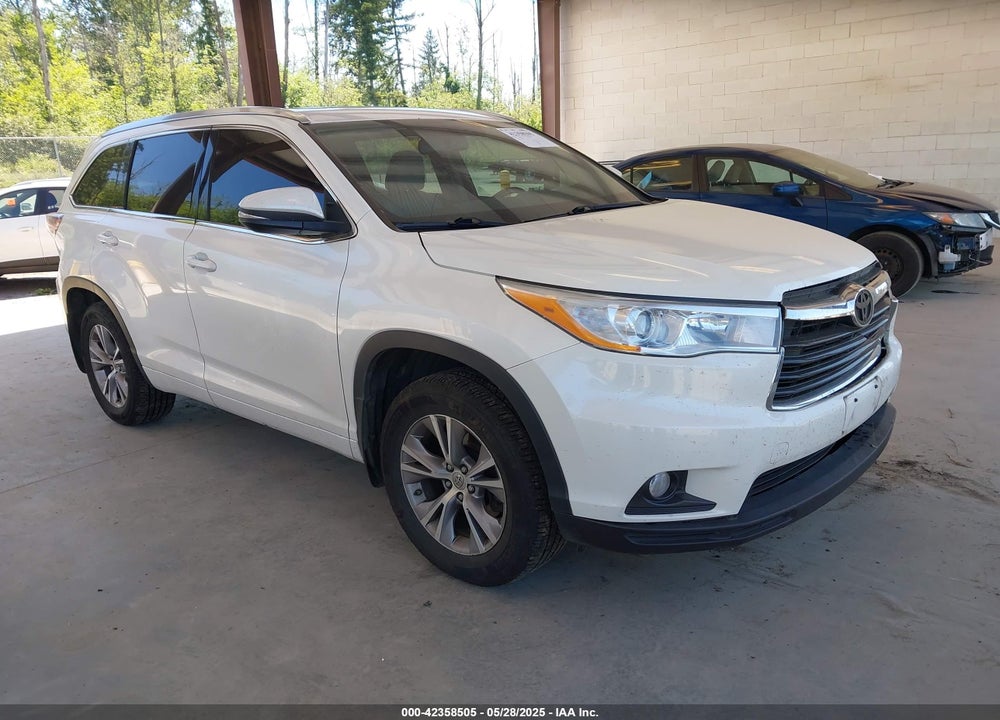 2014 TOYOTA HIGHLANDER XLE V6 VIN: 5TDJKRFH0ES041779