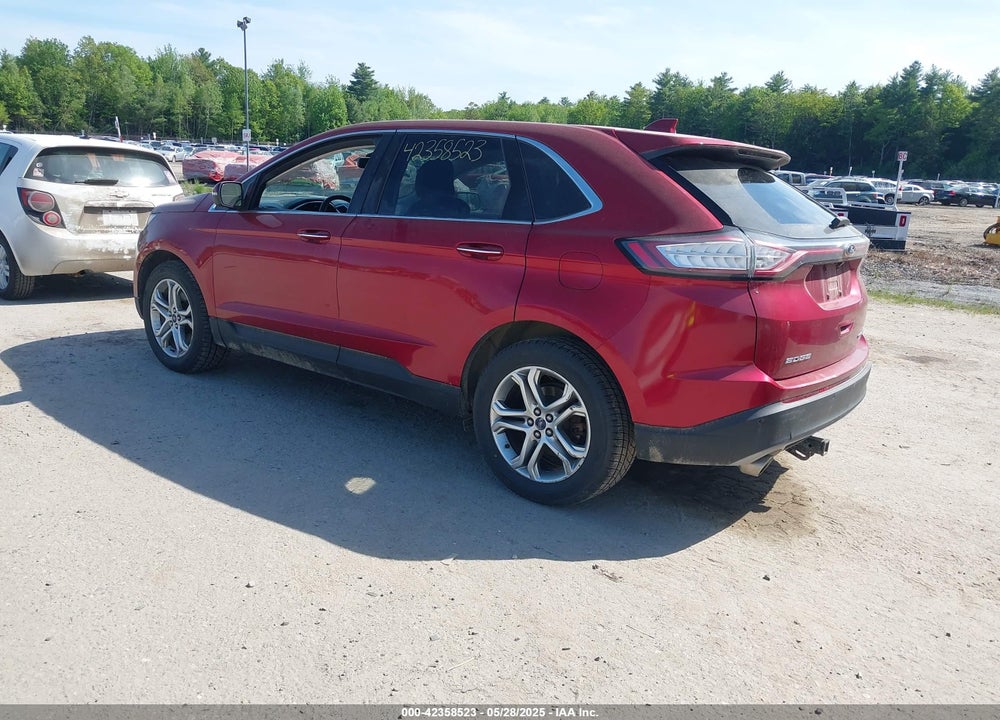 2015 FORD EDGE VIN: 2FMTK3K87FBB46832