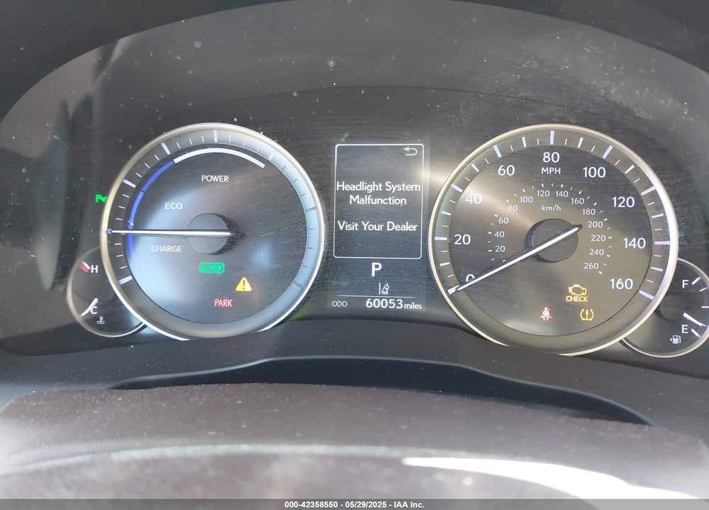 2017 LEXUS ES 300H VIN: JTHBW1GG0H2140581