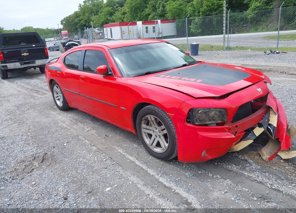 2006 DODGE CHARGER RT VIN: 2B3LA53H36H488584