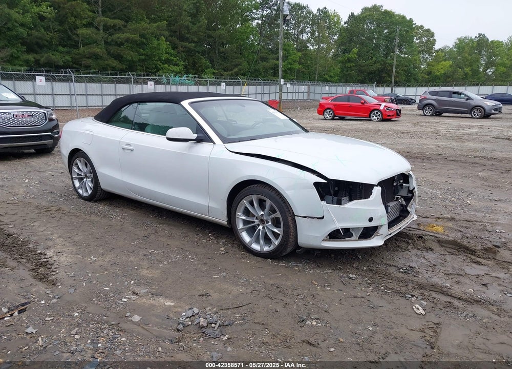 2013 AUDI A5 2.0T PREMIUM VIN: WAUVFAFH7DN007850