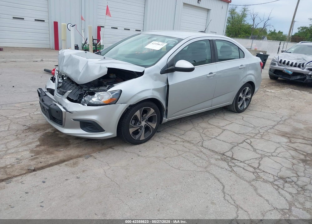 2019 CHEVROLET SONIC VIN: 1G1JF5SB9K4121032
