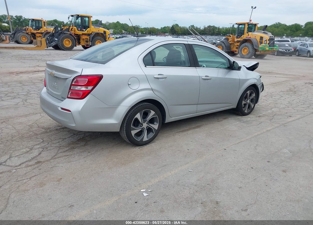 2019 CHEVROLET SONIC VIN: 1G1JF5SB9K4121032