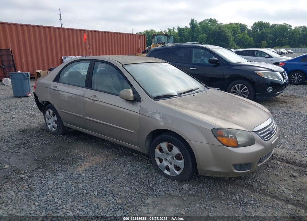 2009 KIA SPECTRA VIN: KNAFE221395600506