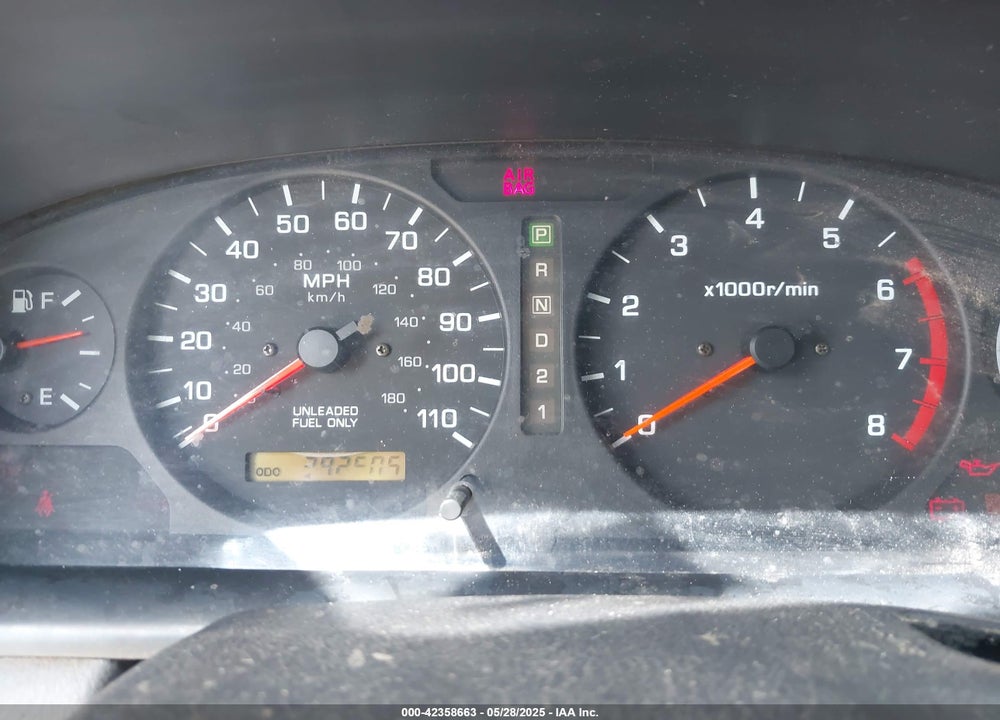 2000 NISSAN FRONTIER XE VIN: 1N6DD26S0YC432718