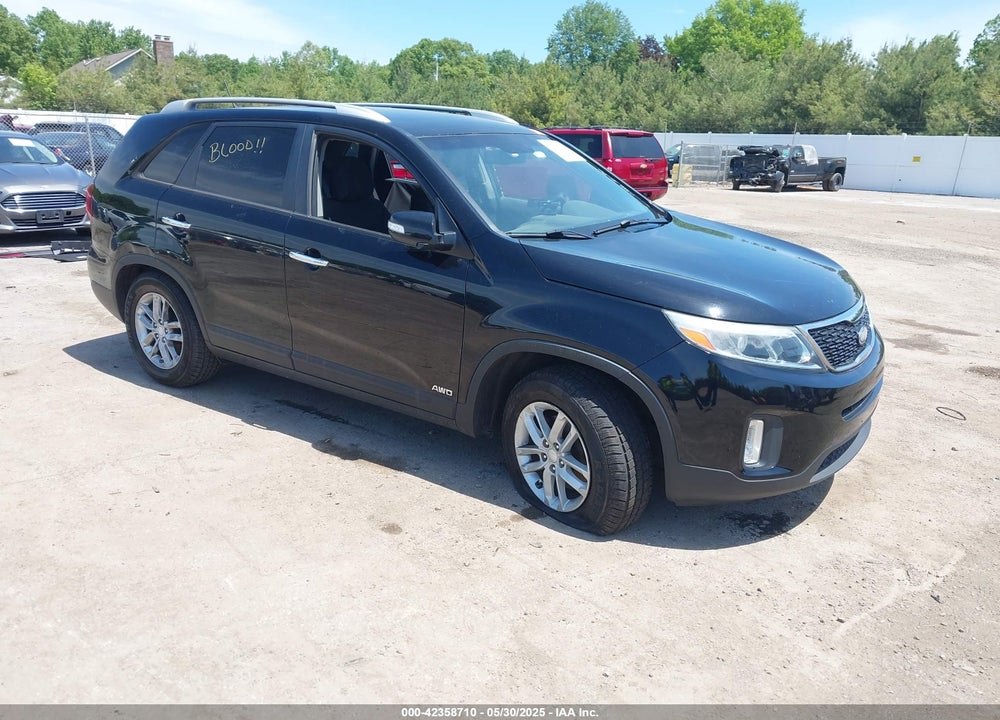 2014 KIA SORENTO LX VIN: 5XYKTCA67EG484187