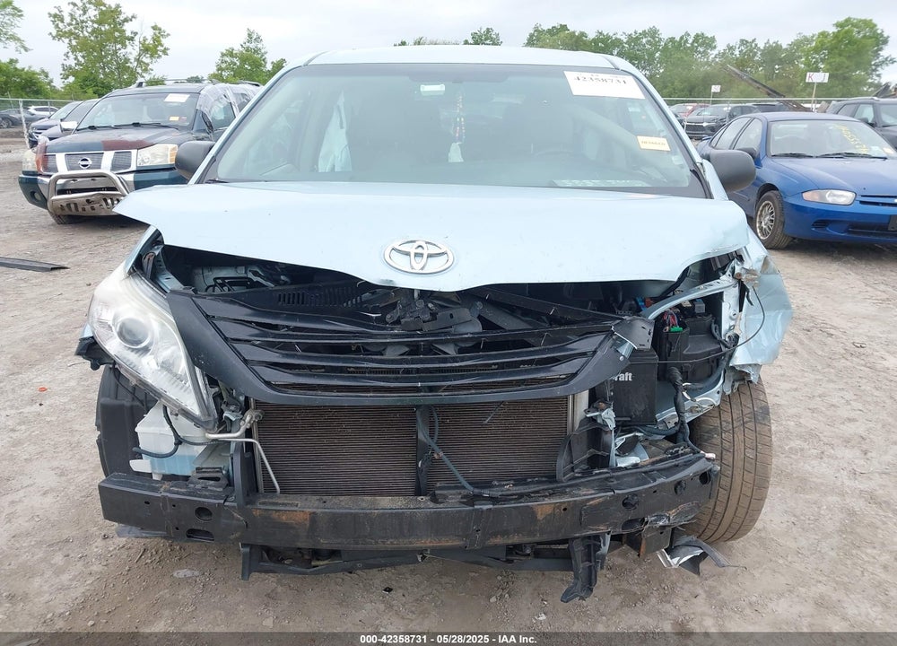 2016 TOYOTA SIENNA L 7 PASSENGER VIN: 5TDZK3DC5GS710011
