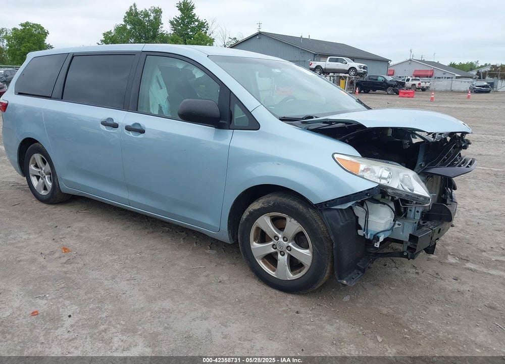 2016 TOYOTA SIENNA L 7 PASSENGER VIN: 5TDZK3DC5GS710011