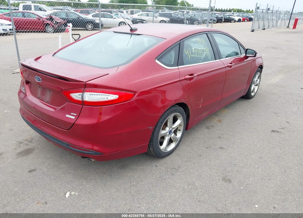 2014 FORD FUSION VIN: 3FA6P0HDXER136274