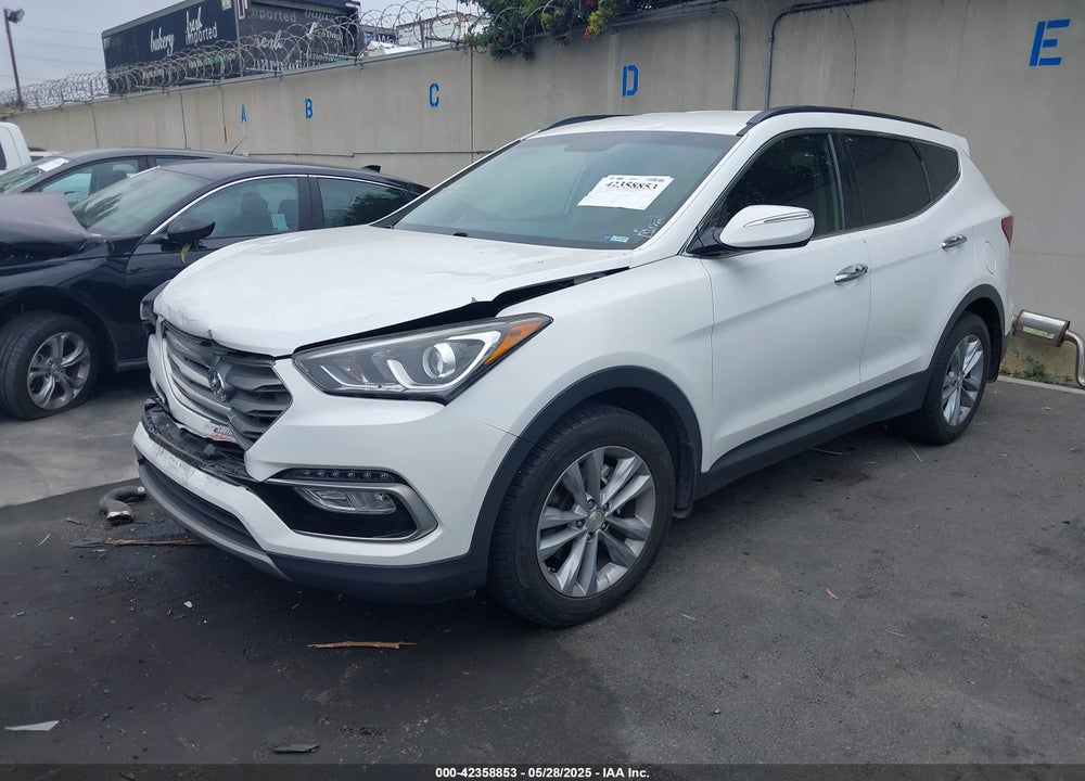 2018 HYUNDAI SANTA FE SPORT 2.0T VIN: 5XYZU4LA5JG527311