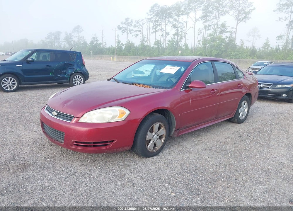 2009 CHEVROLET IMPALA LT VIN: 2G1WT57K491246310