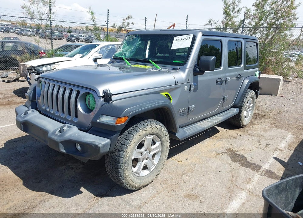 2020 JEEP WRANGLER UNLIMITED VIN: 1C4HJXDN5LW195481