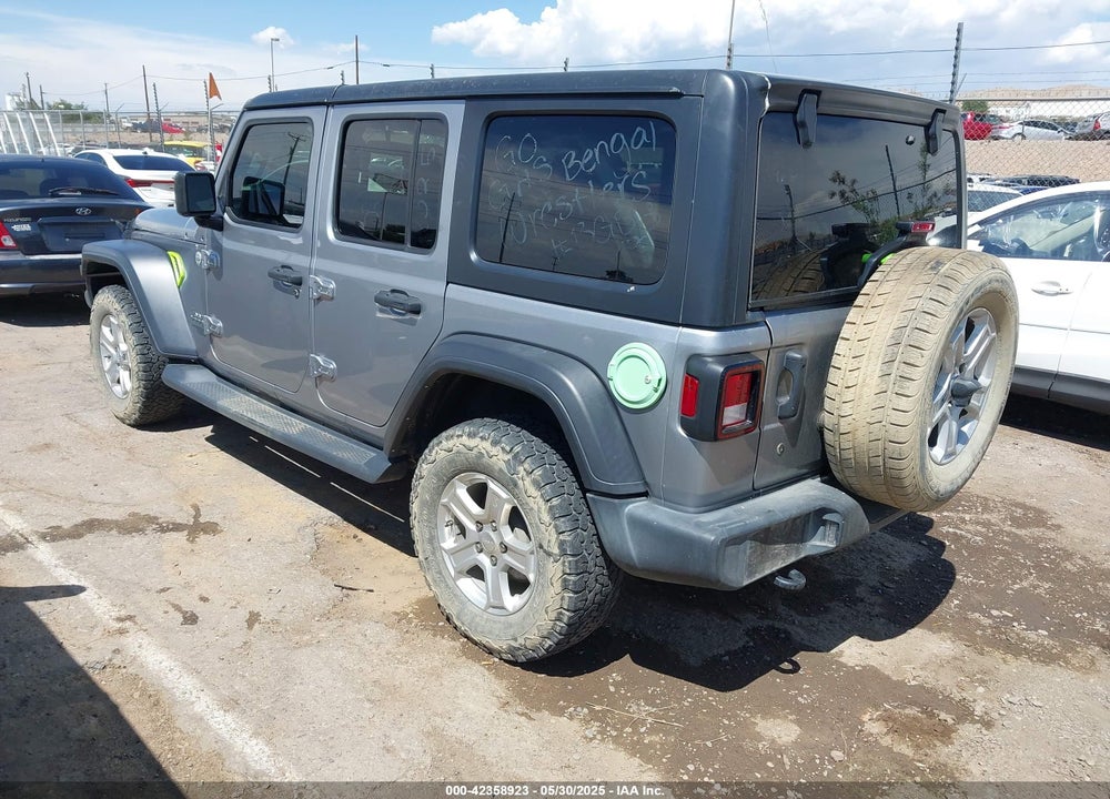 2020 JEEP WRANGLER UNLIMITED VIN: 1C4HJXDN5LW195481