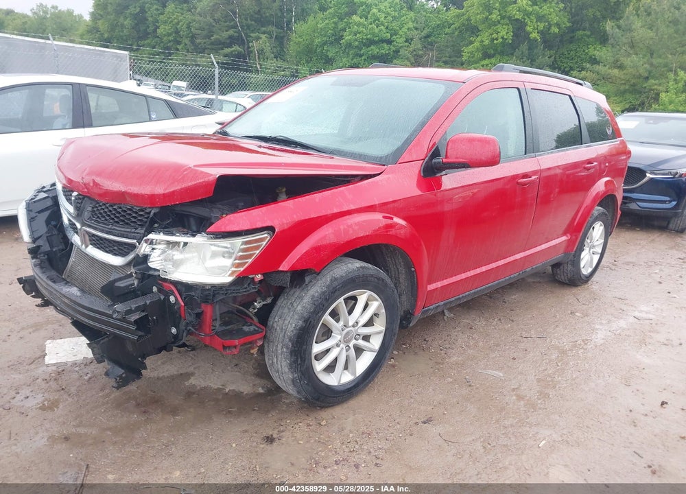 2016 DODGE JOURNEY SXT VIN: 3C4PDDBG5GT160098