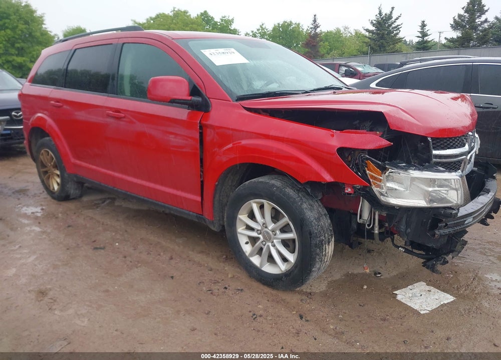 2016 DODGE JOURNEY SXT VIN: 3C4PDDBG5GT160098