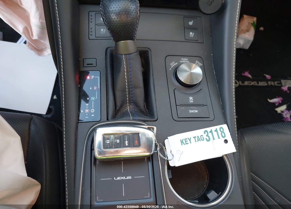 2015 LEXUS RC-F VIN: JTHHP5BC5F5002131
