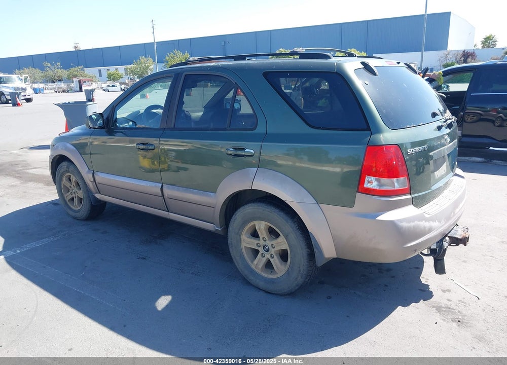2003 KIA SORENTO EX/LX VIN: KNDJC733135050990